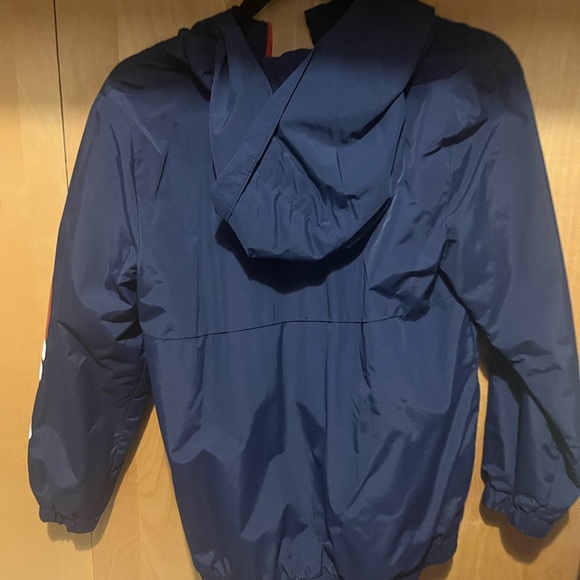 Fila Kids Navy Windbreaker with Red Accents - Picture 6 of 7